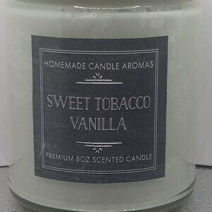 Scented Candle/8oz/Sweet Tobacco Vanilla fragrance